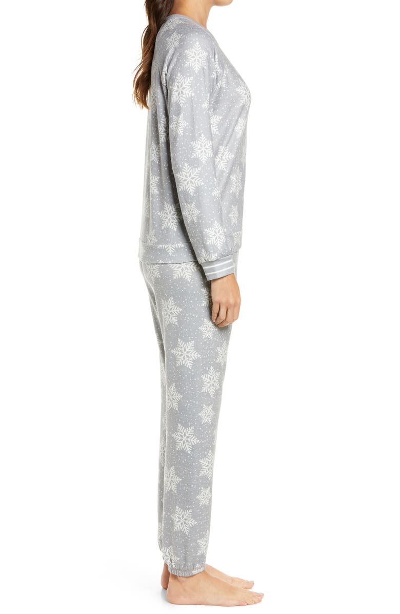 PJ Salvage Peachy Jersey Pajamas, Alternate, color,