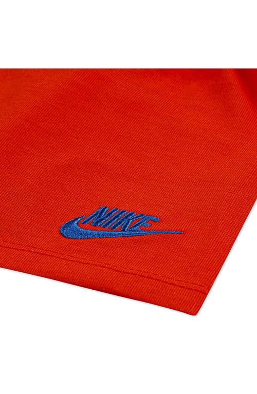 Nike Ace Your Game Baby (12-24m) Jersey T-shirt And Shorts Set In Picante Red