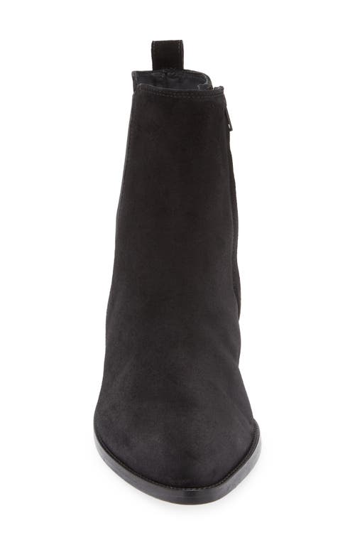 Paul Green Celina Pointed Toe Bootie In Black