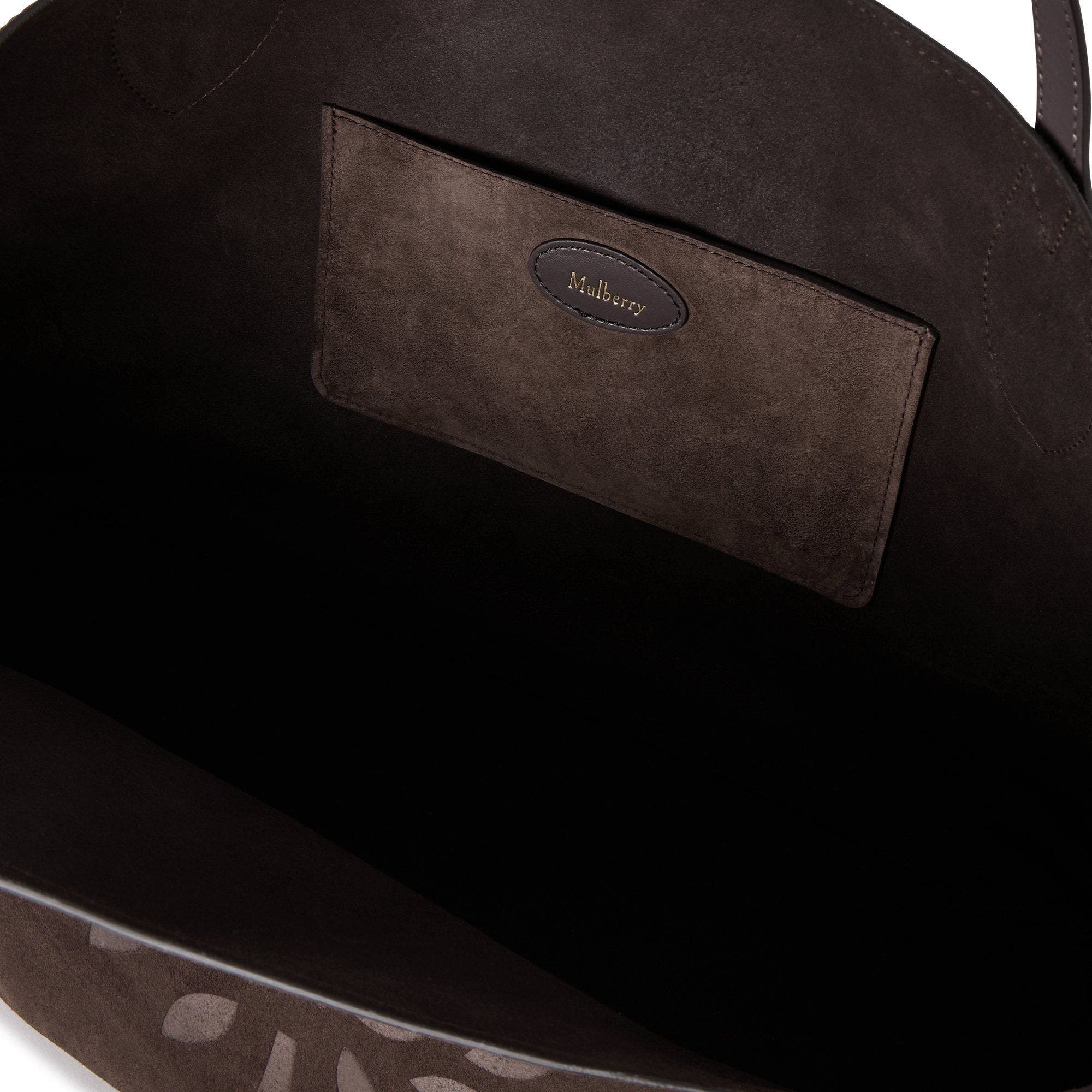 Mulberry Oversized Suede Tree Tote, Alternate, color, 