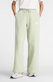 New Balance Linear Heritage Wide Leg Fleece Pants