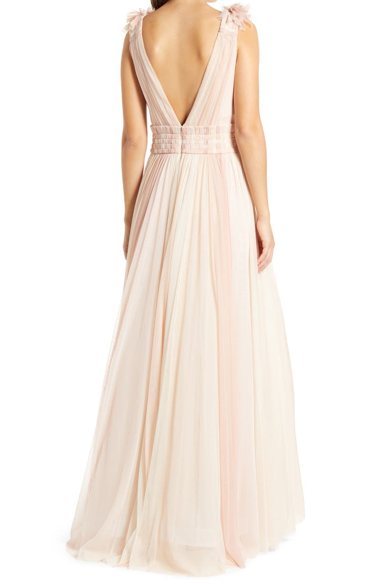 Tadashi Shoji Sleeveless Tulle Gown, Alternate, color,