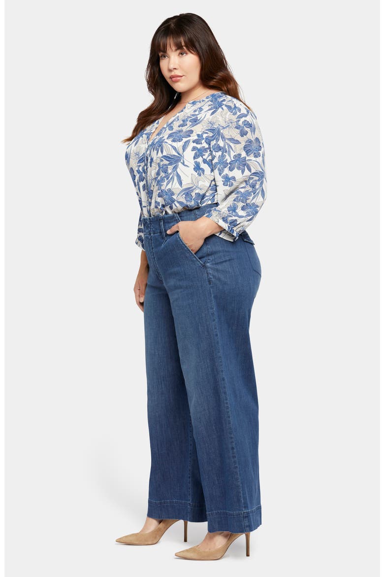Mona High Waist Wide Leg Jeans, Alternate, color, REMINISCENT