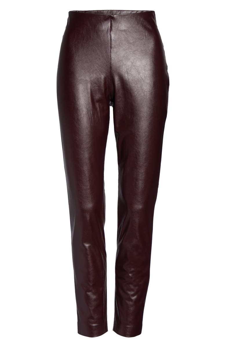 Vince Camuto Faux Leather Pants, Alternate, color, 
