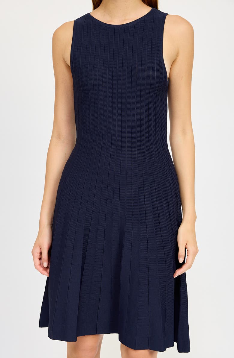 En Saison Juniper Sleeveless Rib Knit Dress, Alternate, color, 