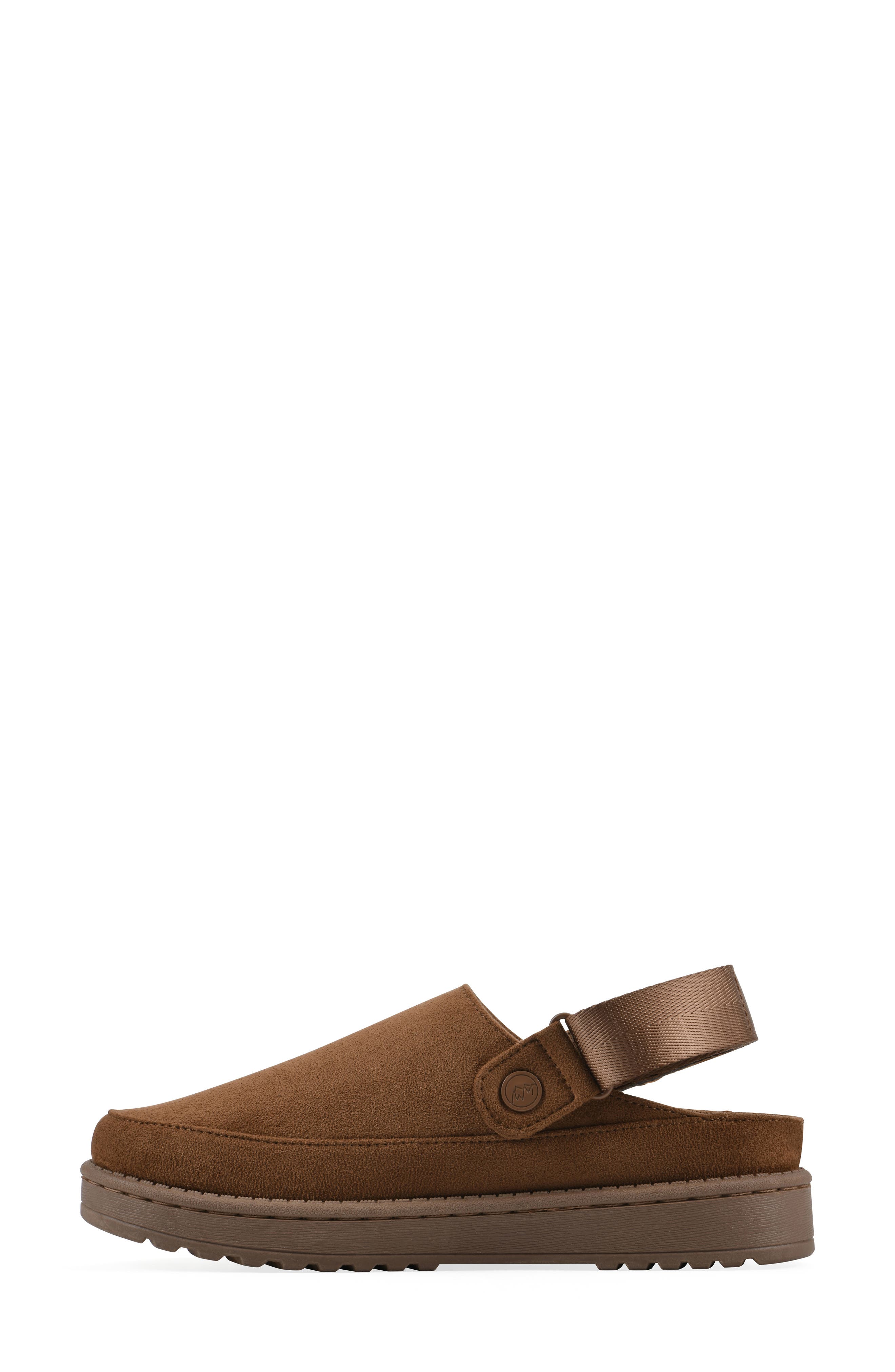Icebound Slingback Clog, Alternate, color, CHESTNUT