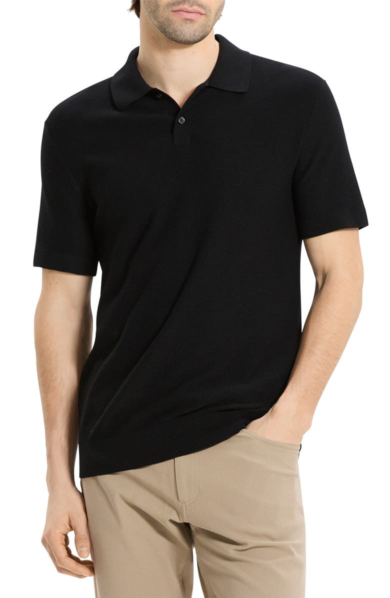 Theory Soris T-Light Polo, Main, color, Black
