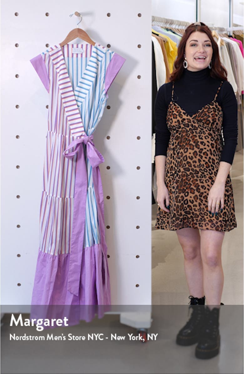 Jasmine Tie Waist Stripe Maxi Dress, sales video thumbnail