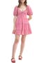 Puff Sleeve Tiered Minidress