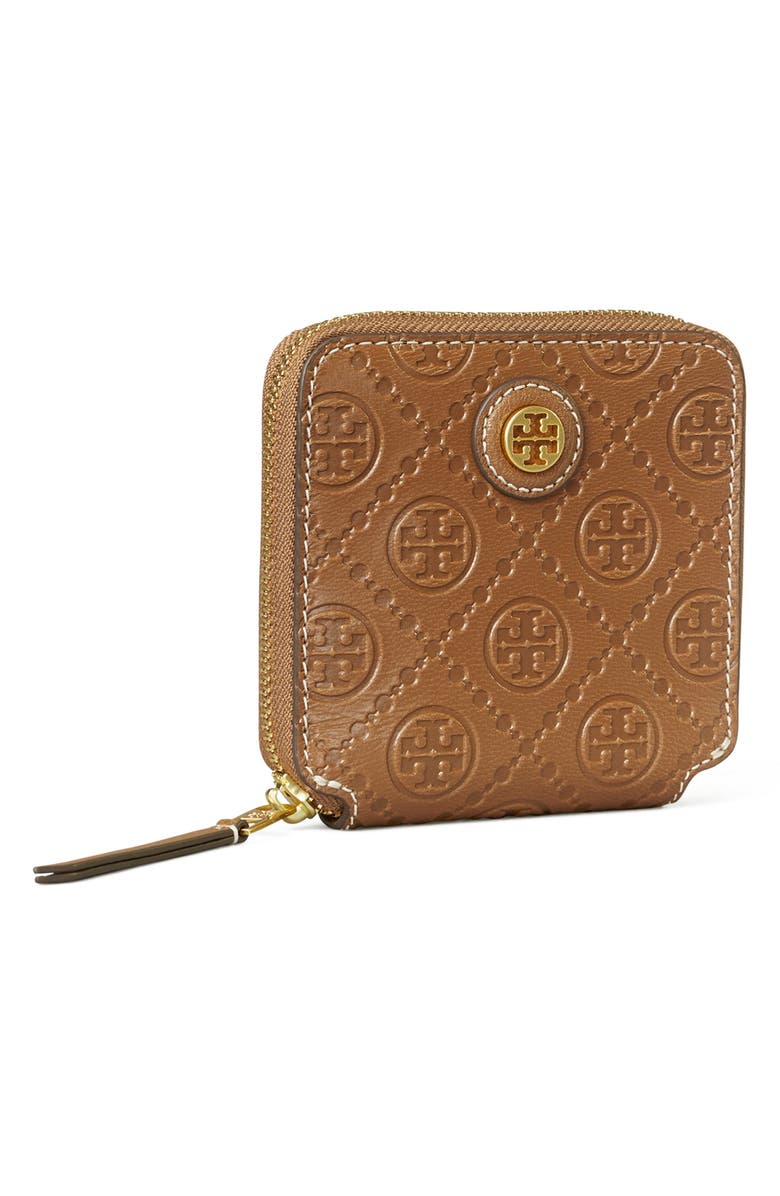 Tory Burch T Monogram Leather Wallet, Alternate, color,