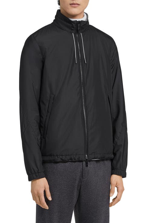 Zegna Reversible zip-up Sports Jacket | Blue | FARFETCH