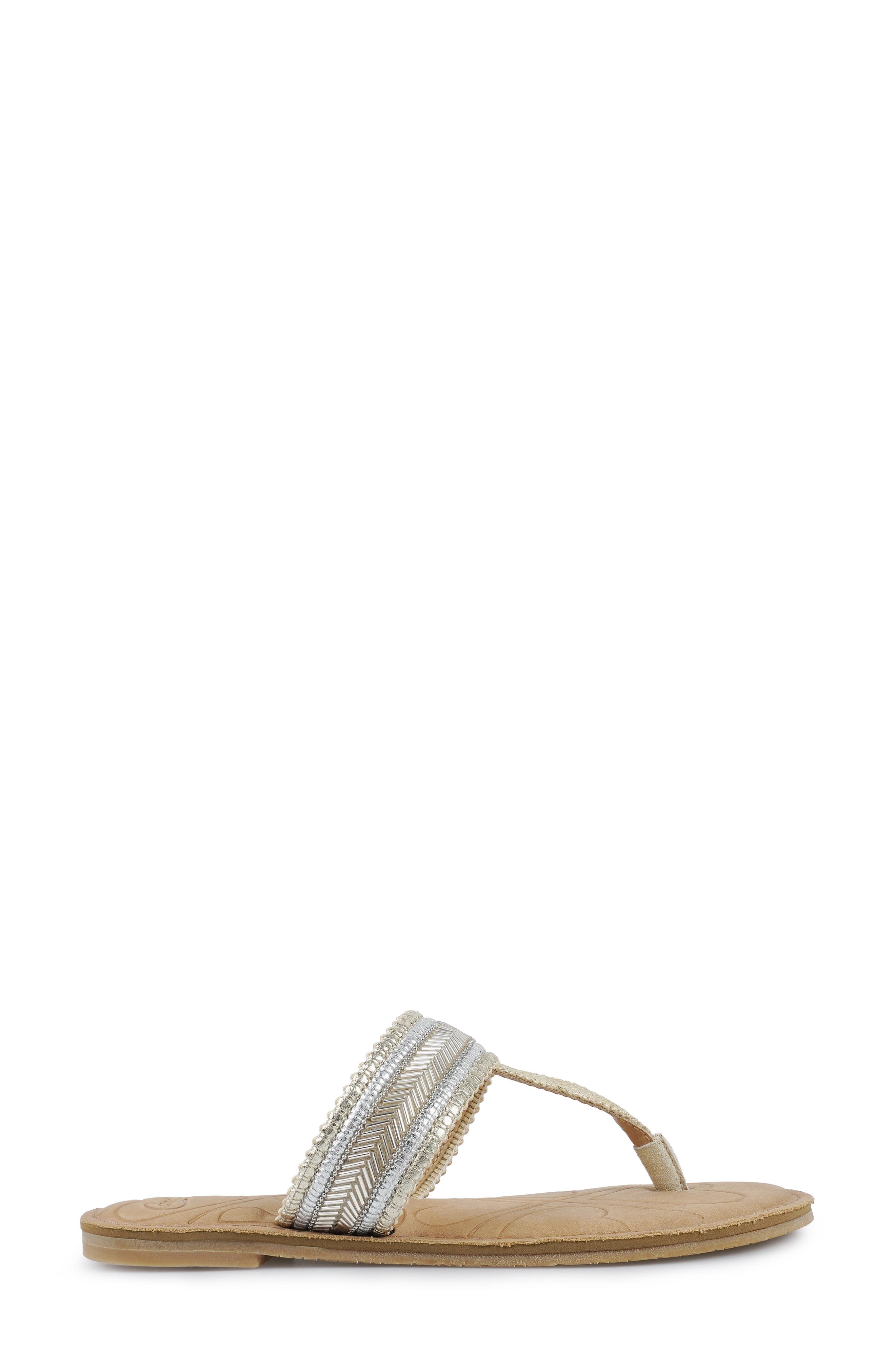 Trystan Sandal, Alternate, color, CLEAR FABRIC