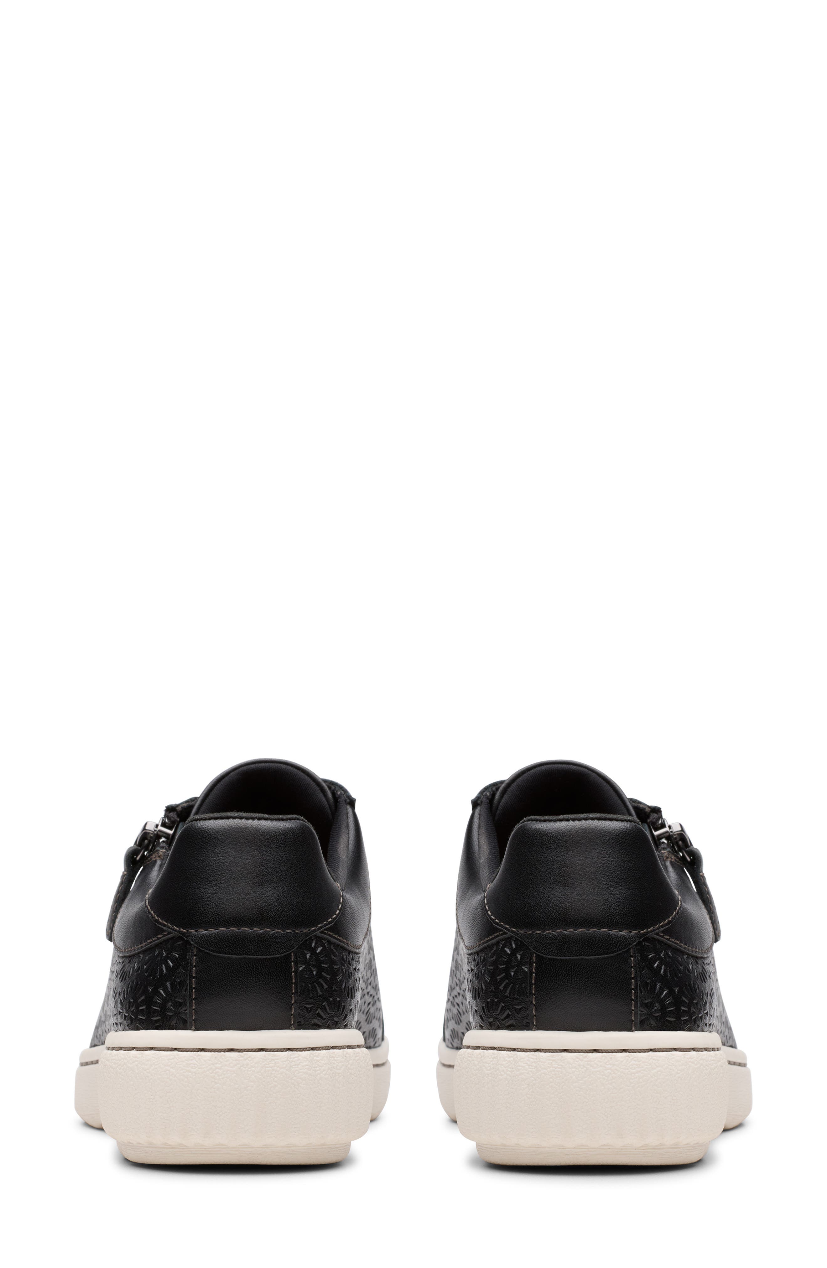 Clarks<sup>®</sup> Caroline Rio Sneaker - Wide Width Available, Alternate, color, Black Leather