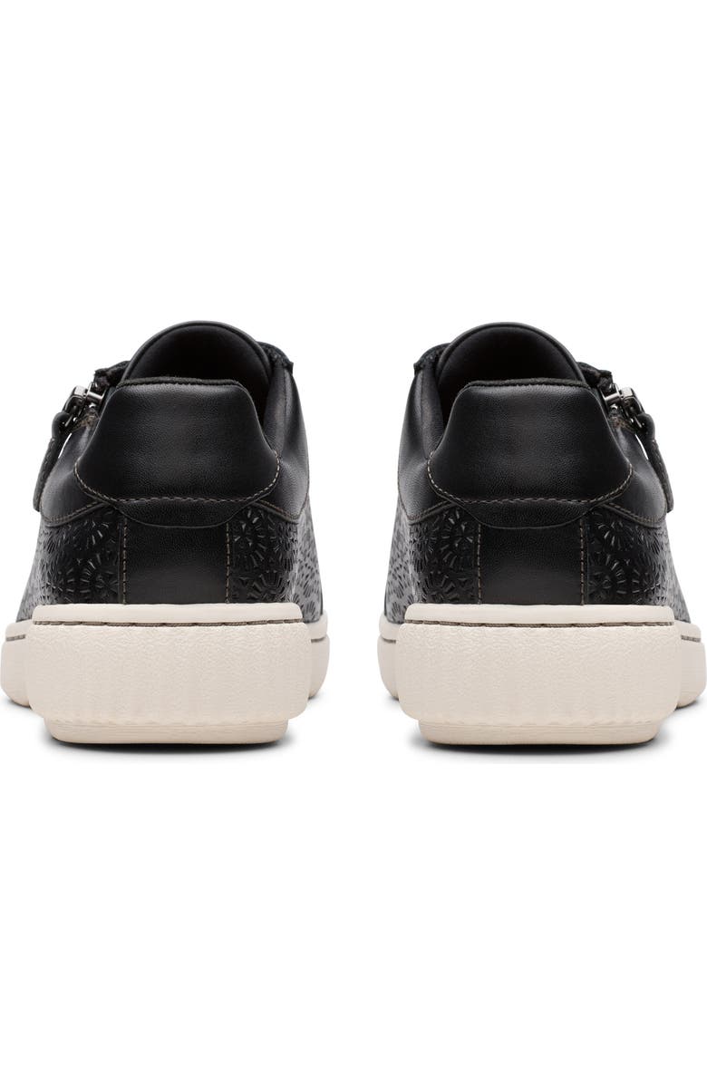 Clarks<sup>®</sup> Caroline Rio Sneaker - Wide Width Available, Alternate, color, Black Leather