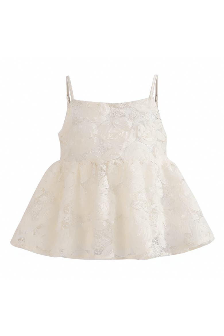 Juliette Lace Skirt Set, Alternate, color, Cream