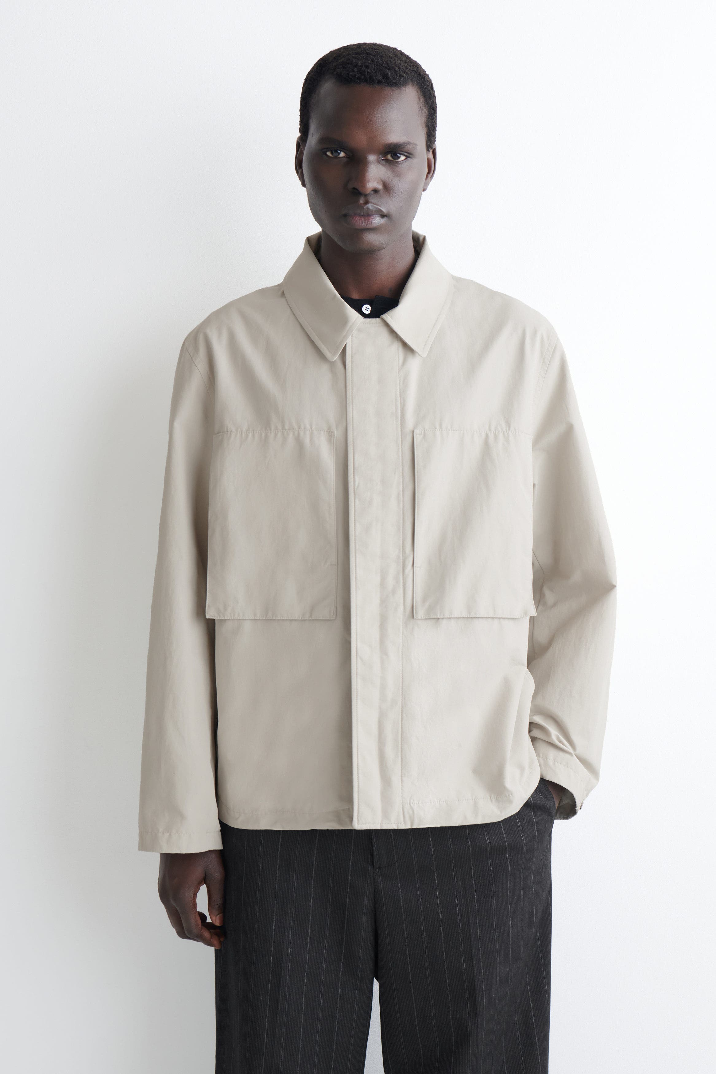 Packable-Hood Windbreaker Jacket - image 2