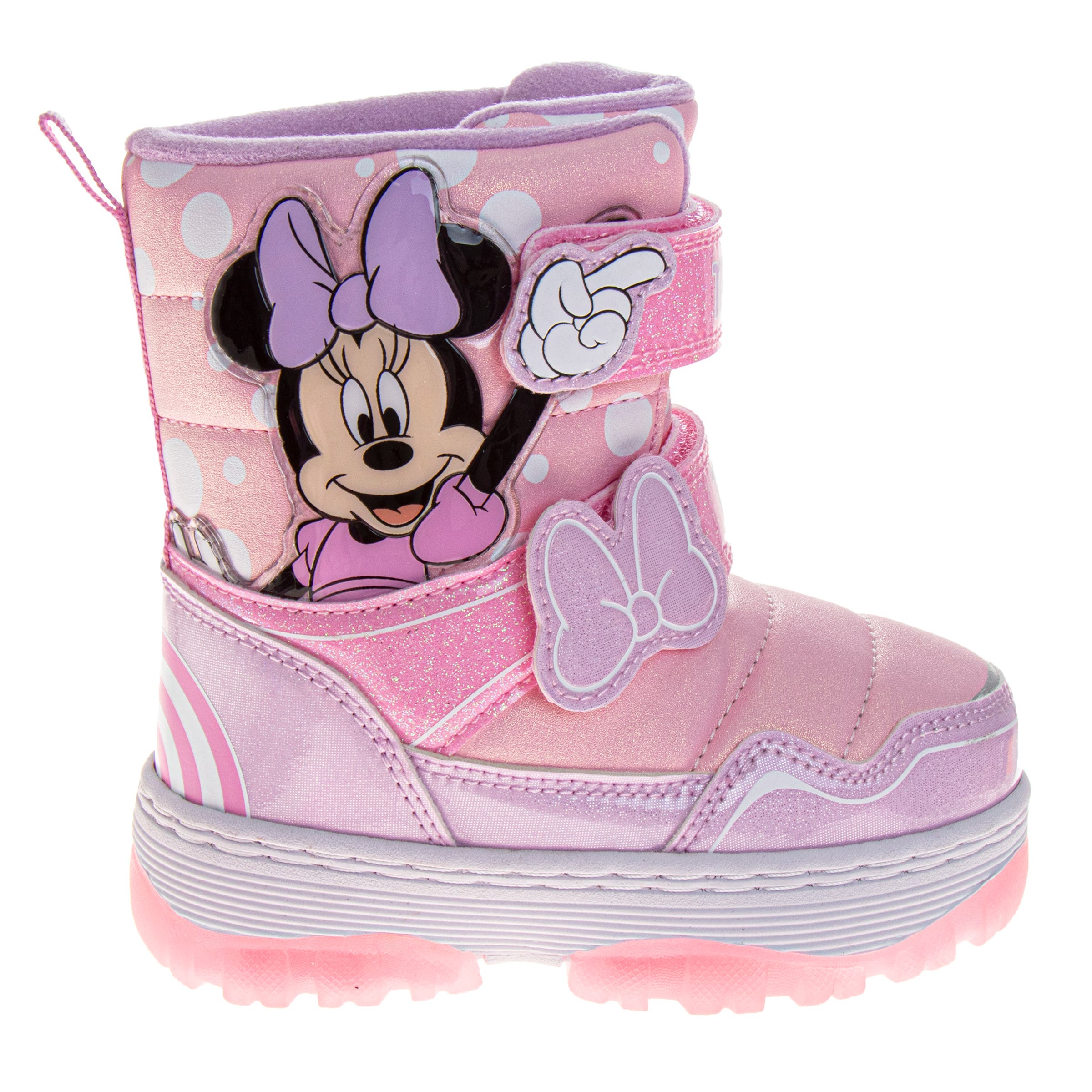 Disney Minnie Mouse Boot Toddler Little Kid, Alternate, color, Pink