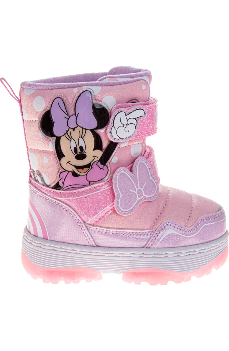 Disney Minnie Mouse Boot Toddler Little Kid, Alternate, color, Pink