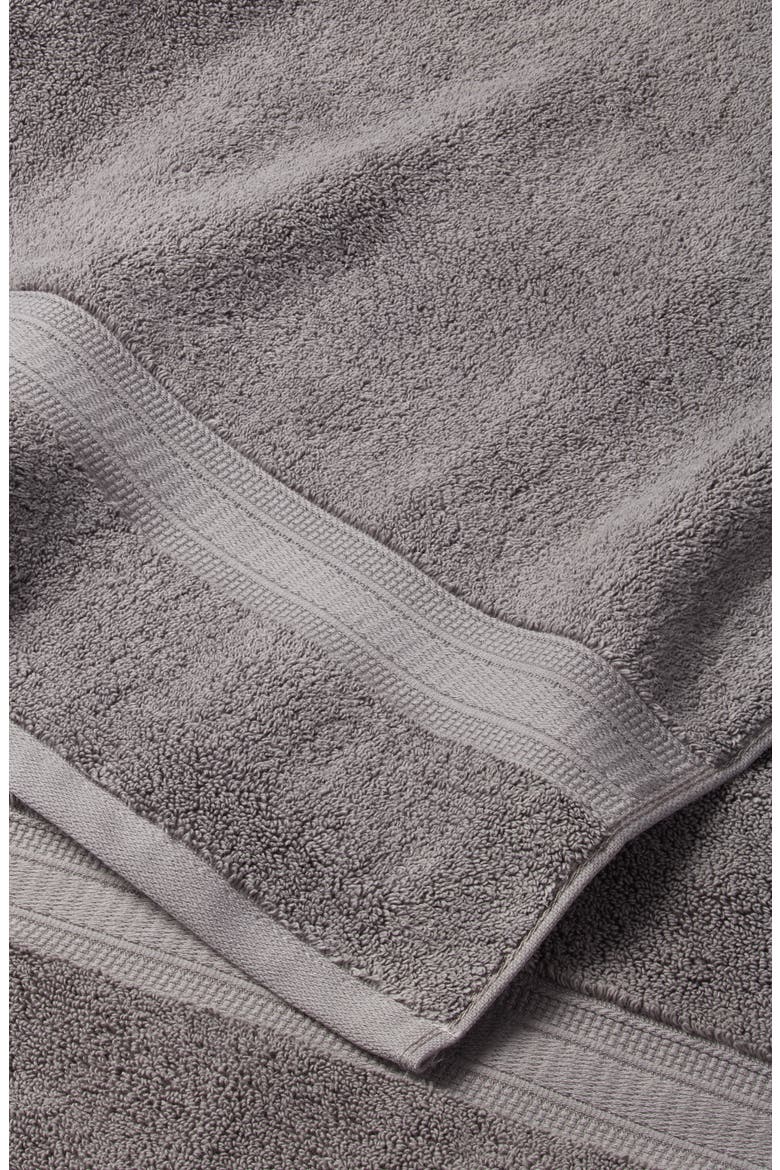 Zero Twist 2-Pack Cotton Hand Towels, Alternate, color, GREY PEARL