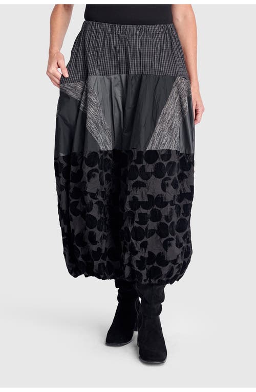 Alembika Pyre Cocoon Skirt In Black