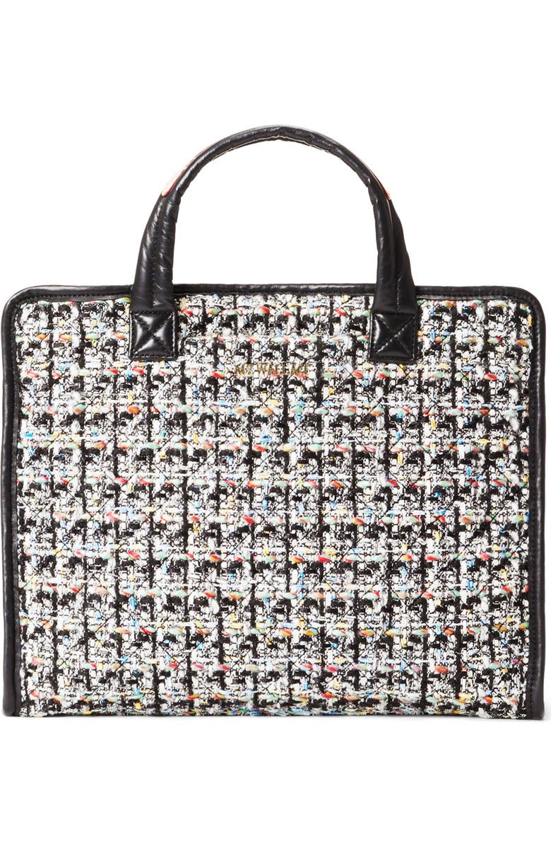 MZ Wallace Medium Bouclé Box Tote, Main, color,