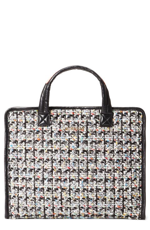 Medium Bouclé Box Tote