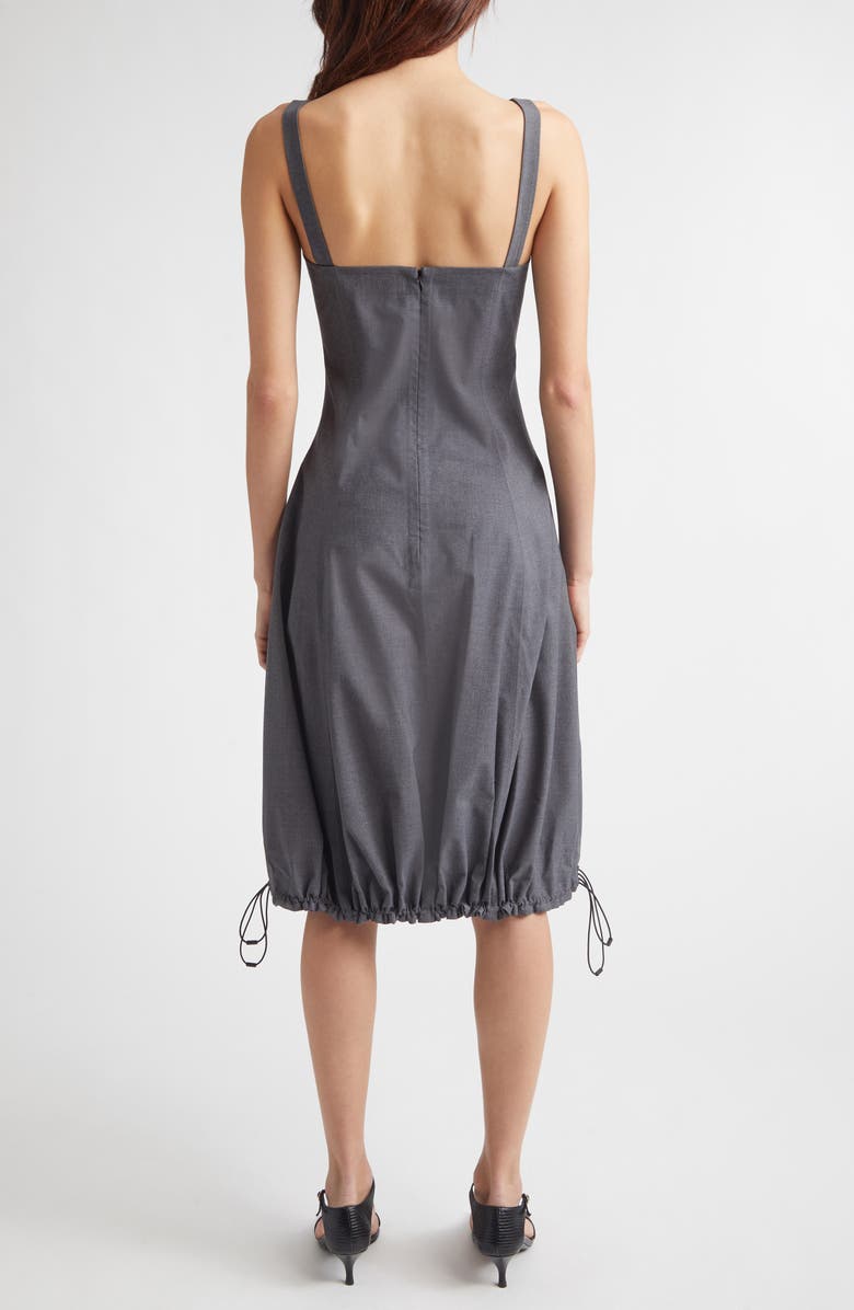 Coperni Technical Tailored Balloon Dress, Alternate, color, Grey