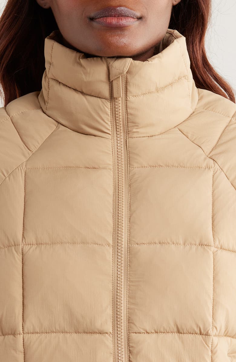 Halfdays Nellie Packable Puffer Jacket, Alternate, color, Chai