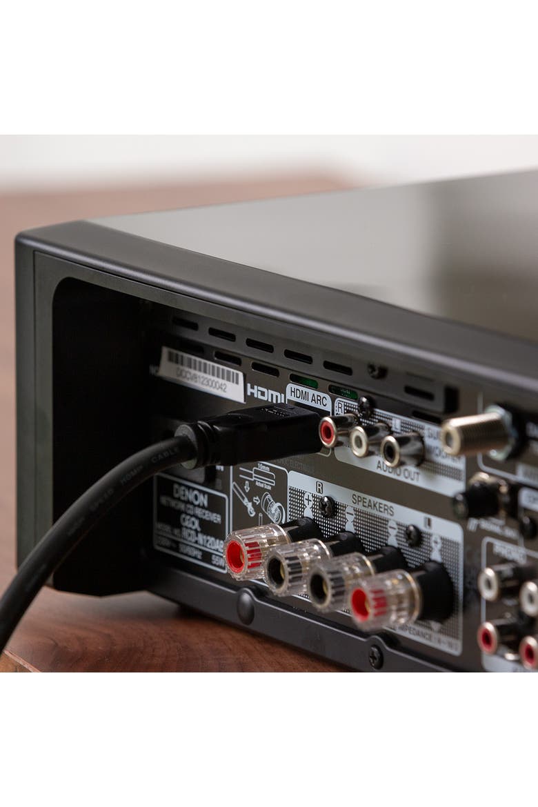 RCD-N12 Network Connected Mini Hi-Fi System, Alternate, color, Black