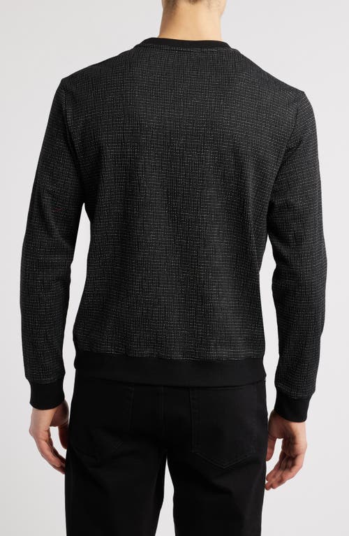 Robert Barakett Mawson Crewneck Sweatshirt In Black