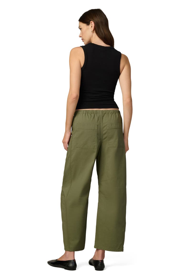 The Bowie Cotton Blend Drawstring Pants, Alternate, color, MARTINI