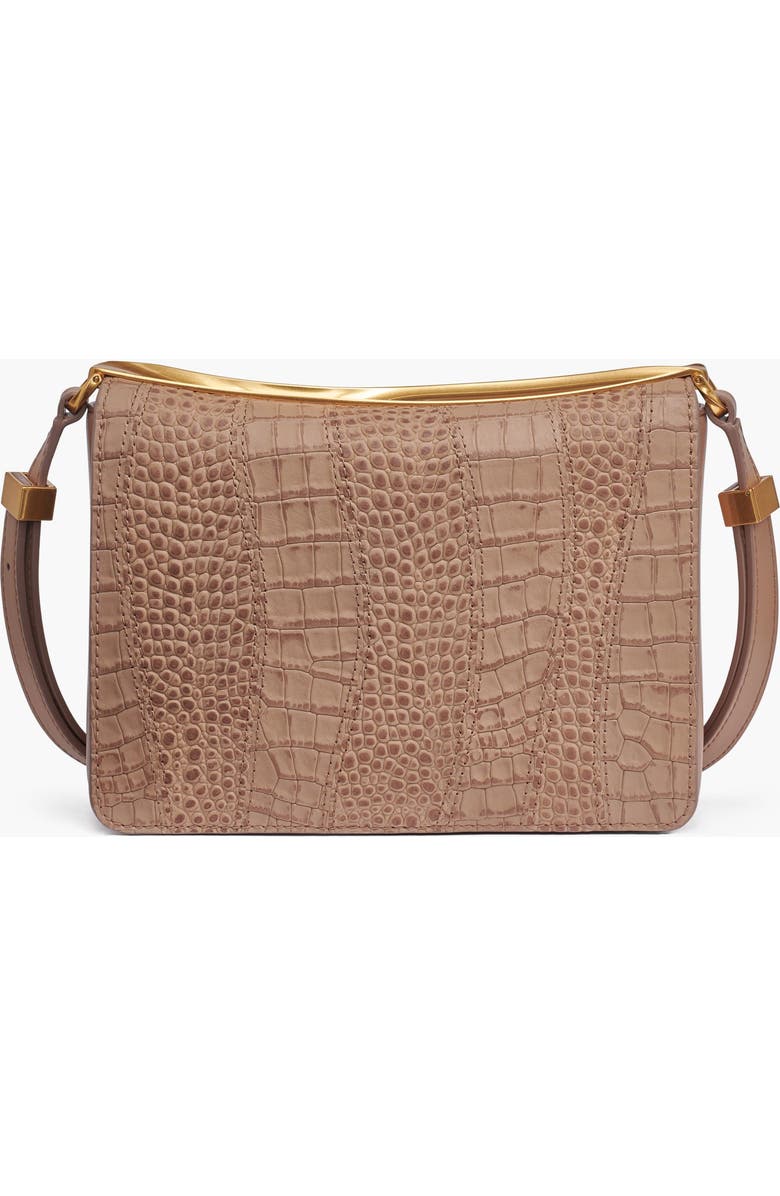 Donna Karan New York Jericho Croco Wave Shoulder, Alternate, color,