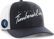 '47 Men's '47 Navy Minnesota Timberwolves Downburst Trucker Adjustable Hat