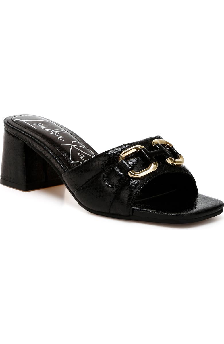 LONDON RAG Bellamy Mule Sandal, Main, color, Black