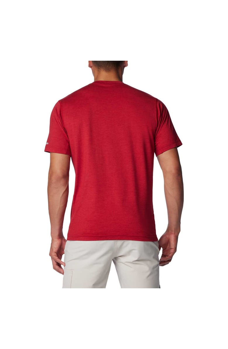 Columbia Men's Columbia Crimson Alabama Crimson Tide Tech Trail Omni-Wick T-Shirt, Alternate, color, Crimson