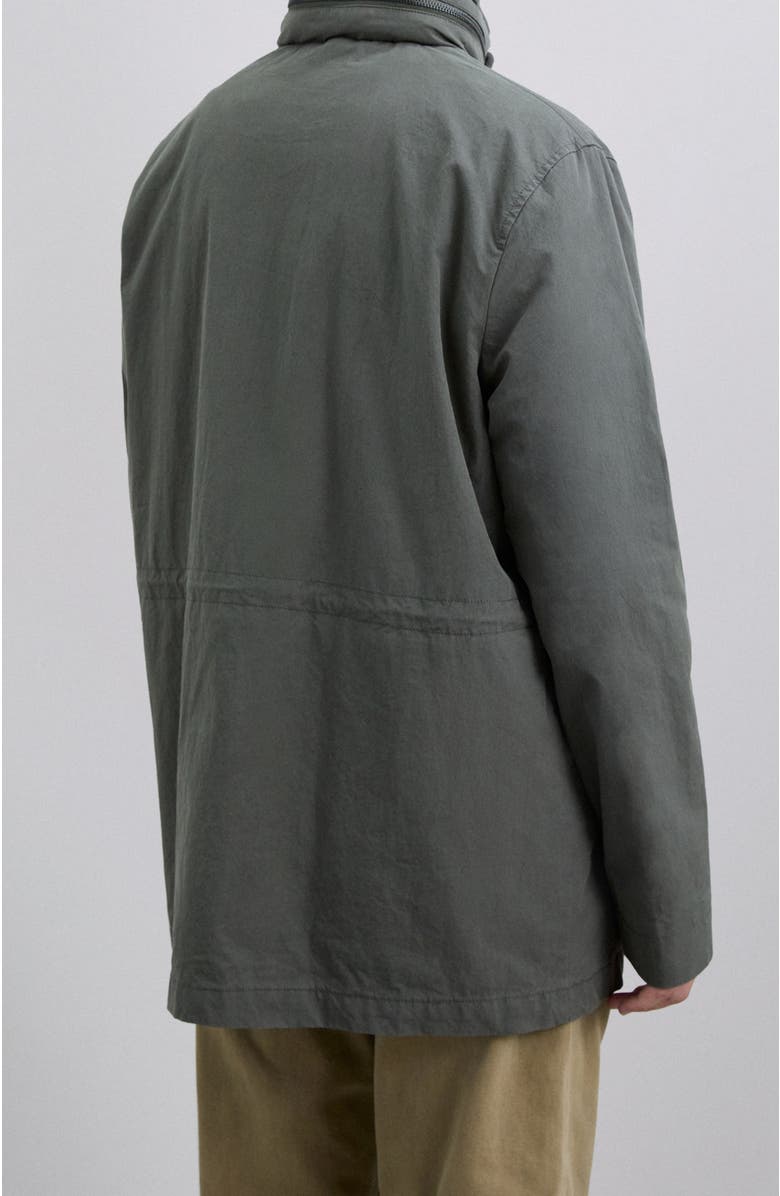 Scalpers Seal Military Jacket, Alternate, color, Khaki