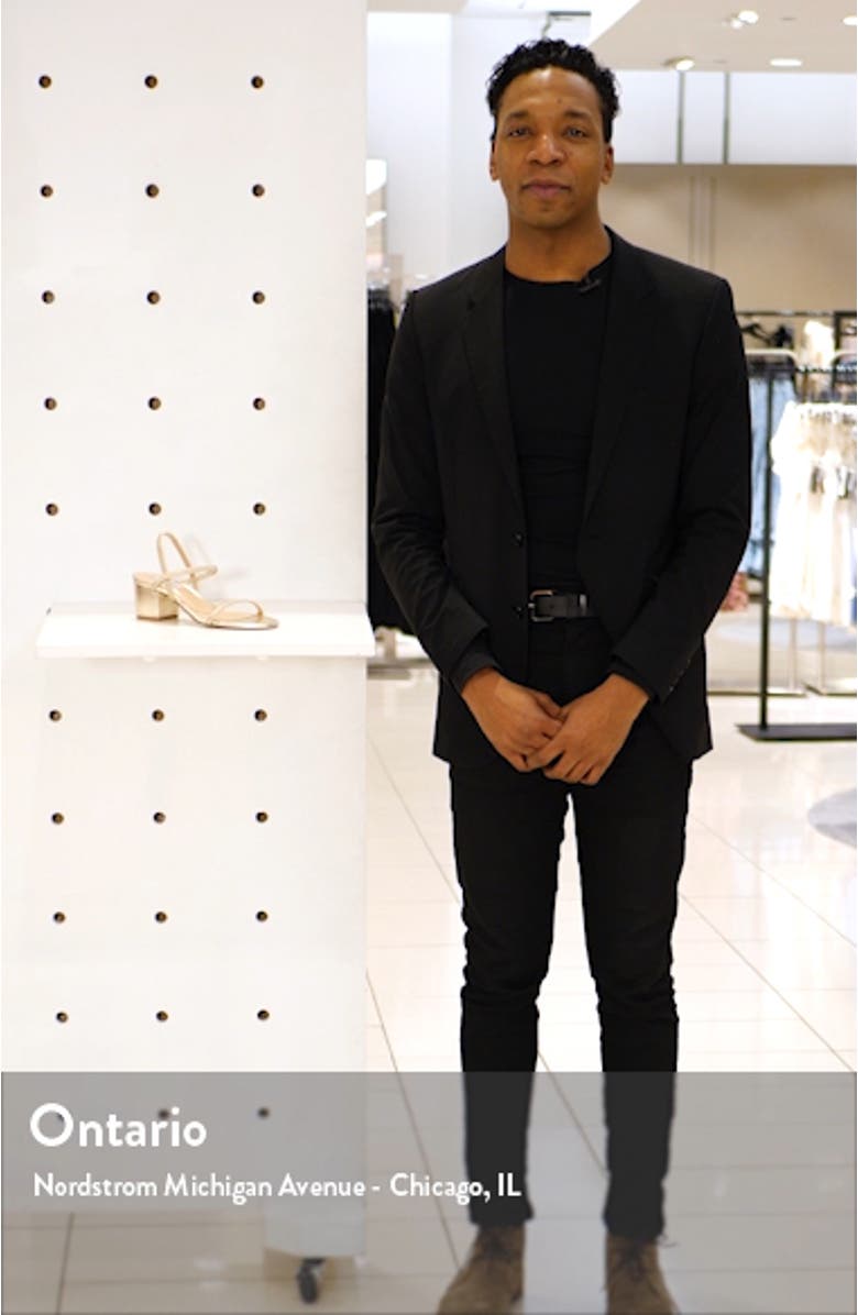 Inessa Block Heel Sandal, sales video thumbnail