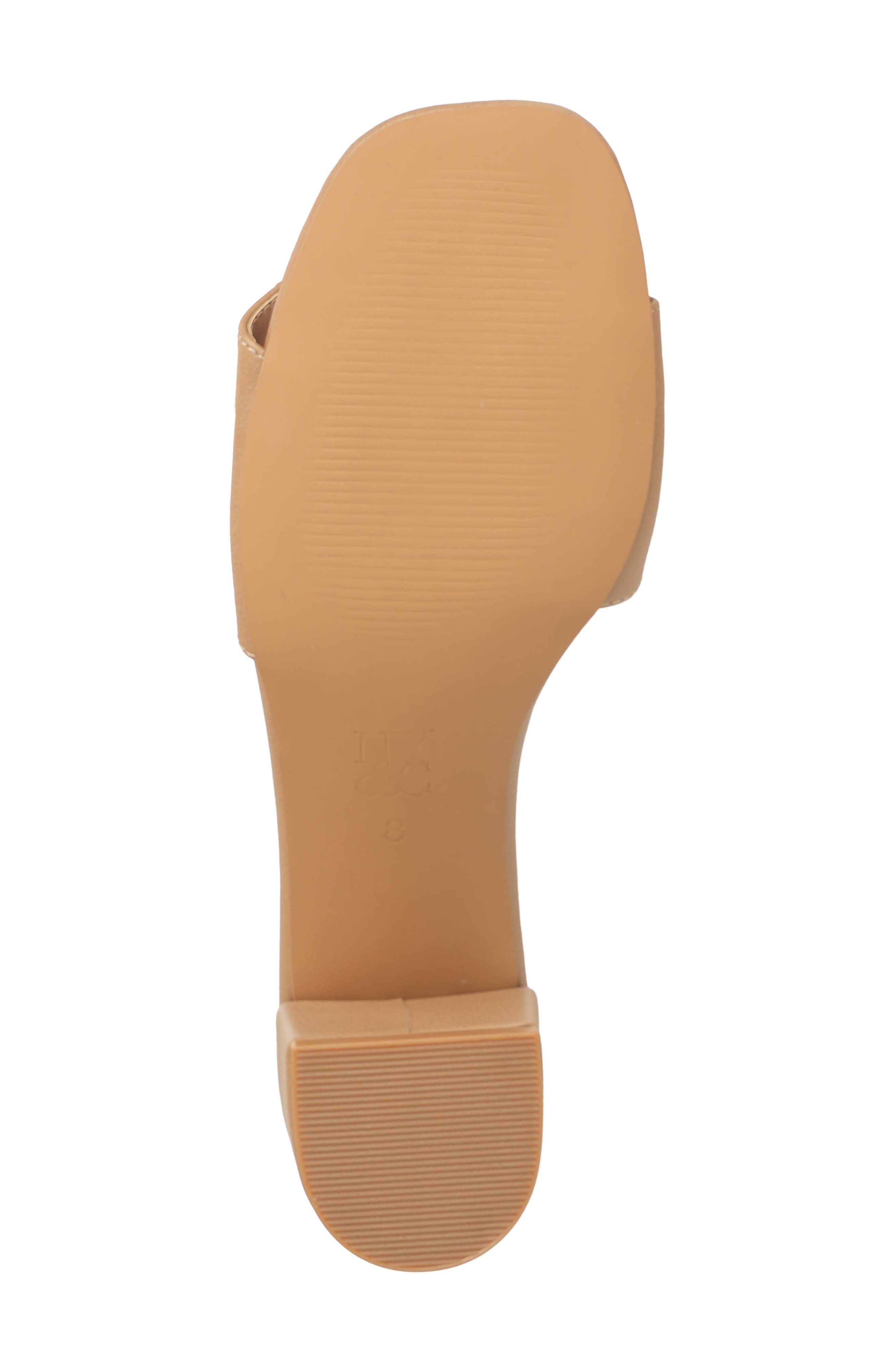 Maxine Bit Slide Sandal, Alternate, color, BEIGE