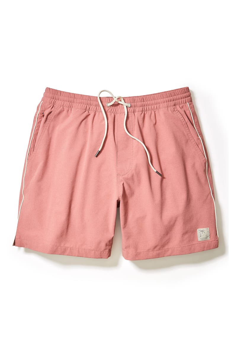 Lined Sport & Swim Trunks, Alternate, color, WITHERED ROSE