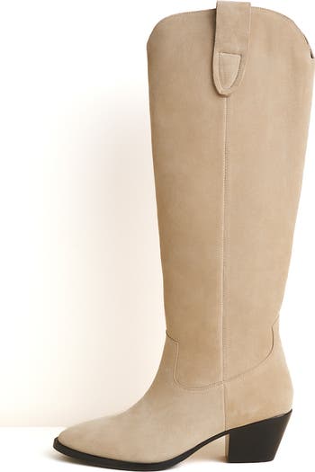 Agatha Knee High Western Boot