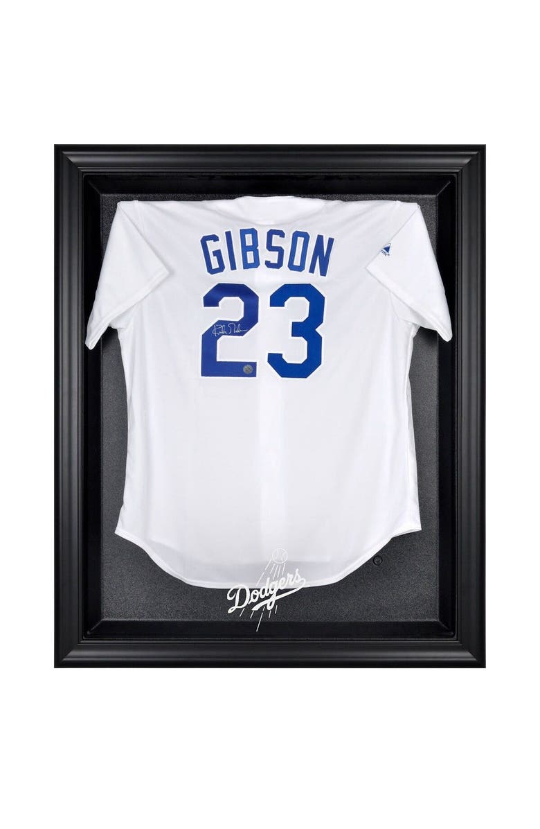 FANATICS AUTHENTIC Los Angeles Dodgers Black Framed Logo Jersey Display Case, Main, color, 