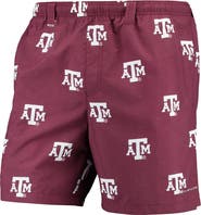 Columbia Men's Columbia Maroon Texas A&M Aggies PFG Backcast II Omni-Shade Hybrid Shorts