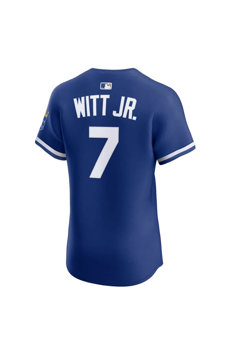 Nike Men's Nike Bobby Witt Jr. Royal Kansas City Royals Alternate 2 Elite Player Jersey, Alternate, color, Royal