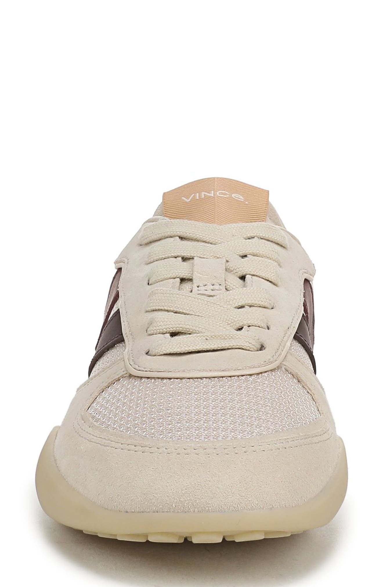 Echo Trainer Leather Sneaker, Alternate, color, MOONLIGHT/ GANACHE