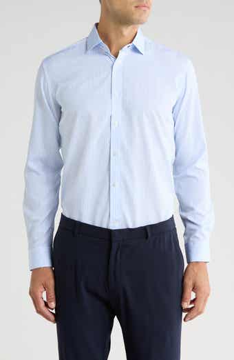 TOM BAINE Performance Stretch Winkle Free Button-Up Shirt