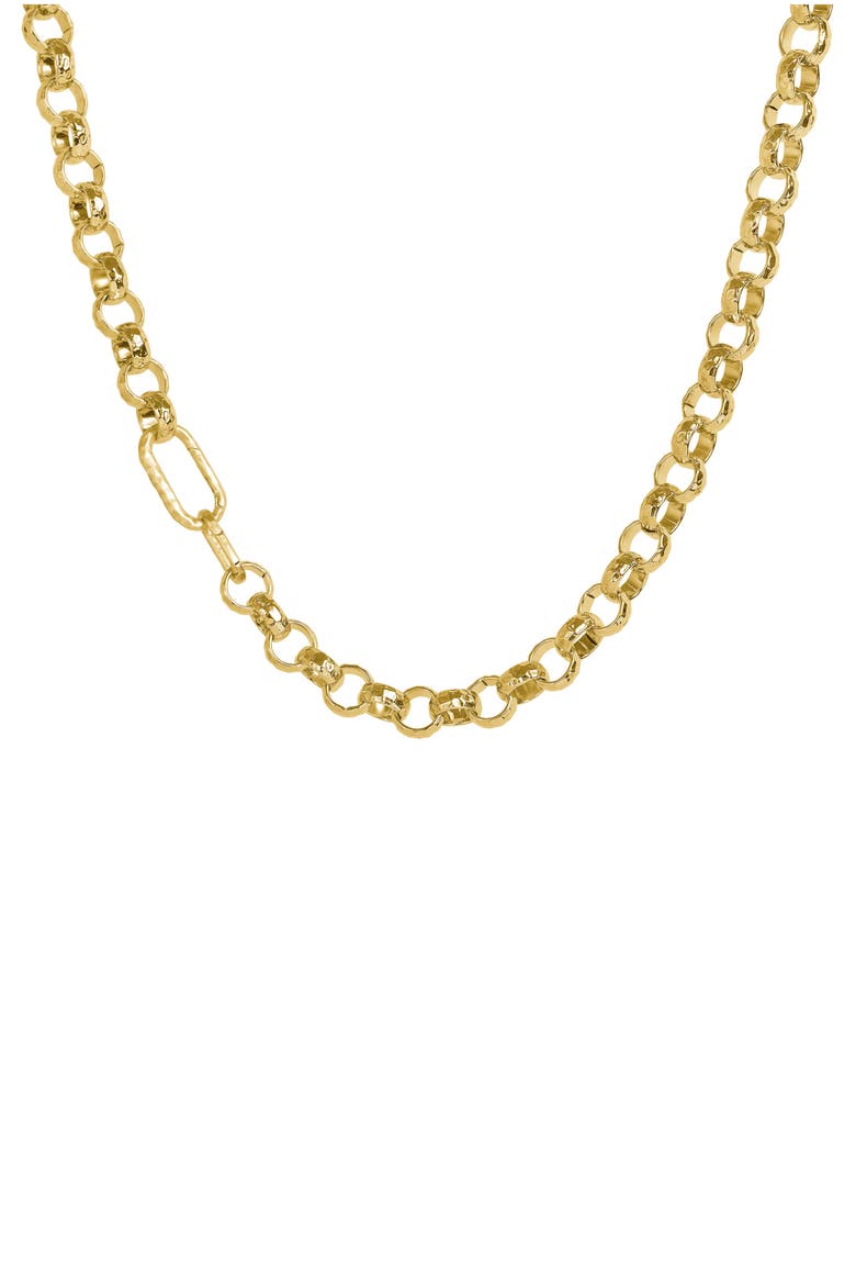 Nairobi Statement Chain Link Necklace, Main, color, GOLD