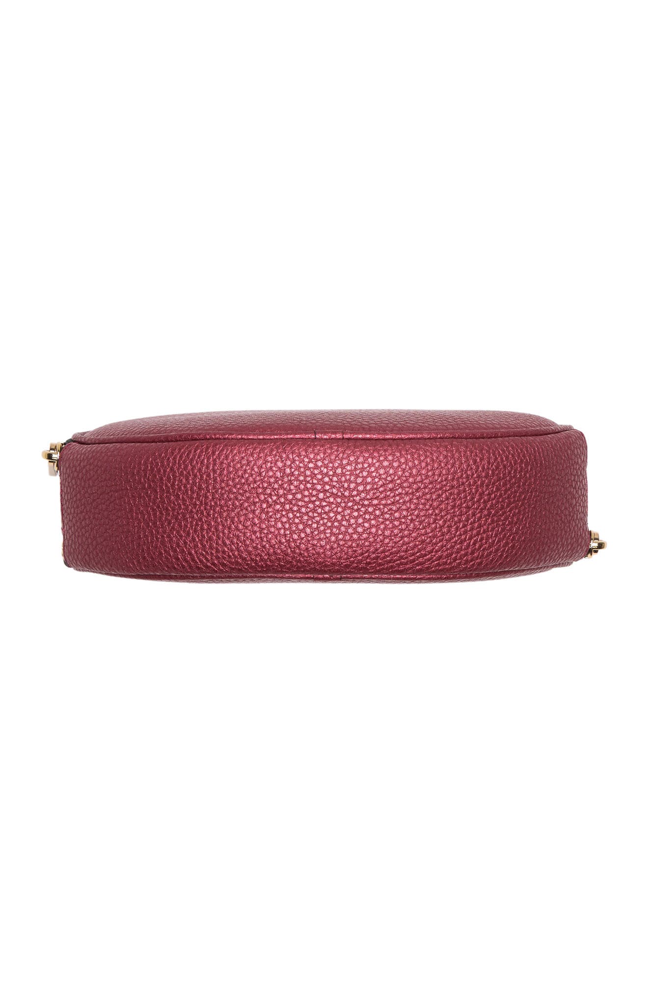 Oval Crossbody Bag, Alternate, color, RUBY
