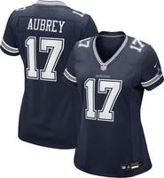 Nike Women's Nike Brandon Aubrey Navy Dallas Cowboys Team Game Jersey