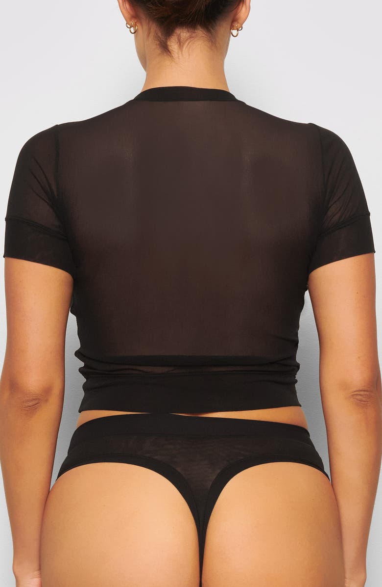 SKIMS Summer Mesh T-Shirt, Alternate, color,