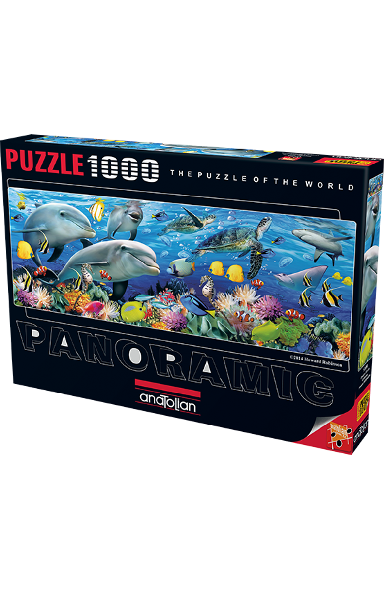 Anatolian Undersea 1000 piece Jigsaw Puzzle for Adults, Main, color, Multicolor